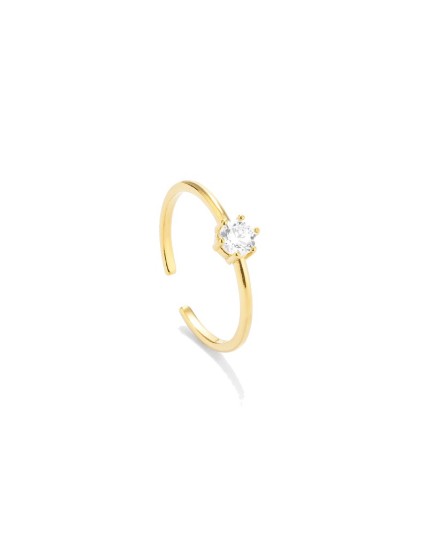 Anillo Solitario Radiant Mujer RY000071 Plata | Joyería Parejo