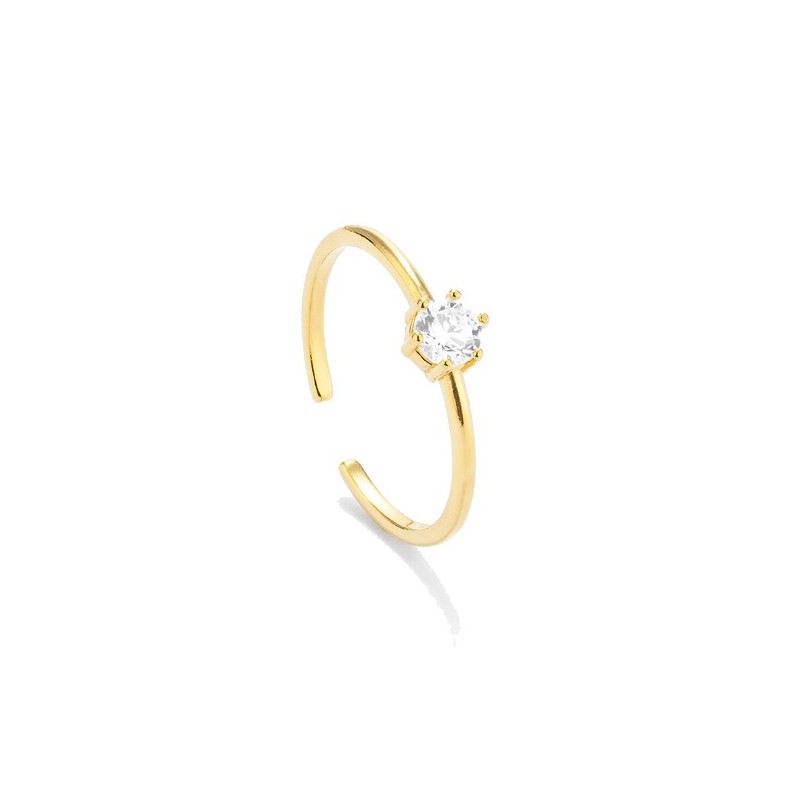Anillo Solitario Radiant Mujer RY000071 Plata | Joyería Parejo