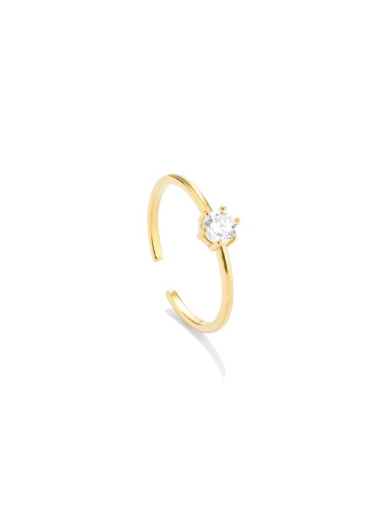 Anillo Solitario Radiant Mujer RY000071 Plata | Joyería Parejo