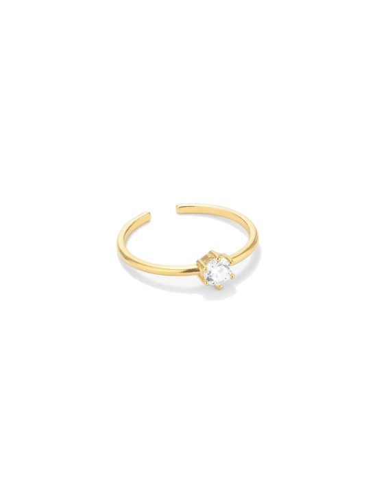 Anillo Solitario Radiant Mujer RY000071 Plata | Joyería Parejo