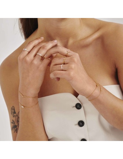 Anillo Radiant Basics Mujer RY000096 Plata | Joyería Parejo