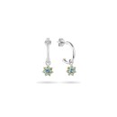 Pendientes Aro Rosetón Radiant Mujer RY000111