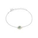 Pulsera Rosetón Radiant Mujer RY000115 - Vintage, Plata Circonita