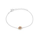 Pulsera Rosetón Radiant Mujer RY000116 | Vintage, Plata Circonita