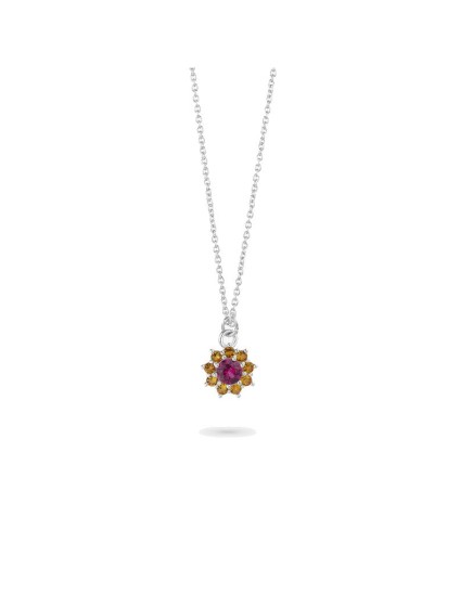 Collar Rosetón Radiant Mujer RY000117 | Joyería Parejo