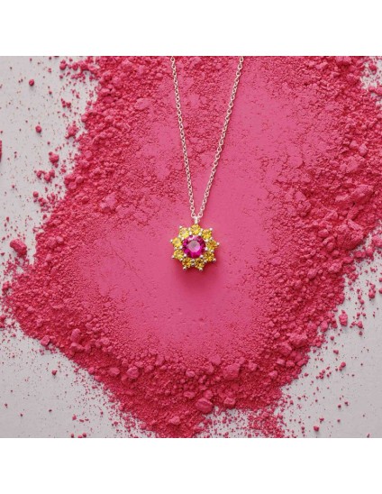 Collar Rosetón Radiant Mujer RY000117 | Joyería Parejo
