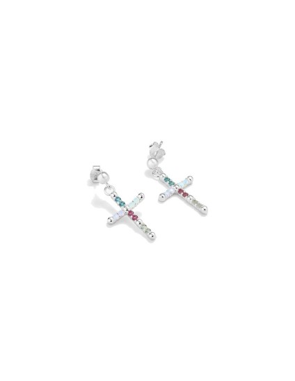 Pendientes Cruz Radiant Mujer RY000122 | Joyería Parejo
