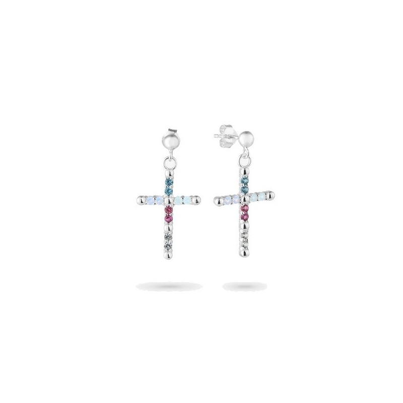 Pendientes Cruz Radiant Mujer RY000122 | Joyería Parejo