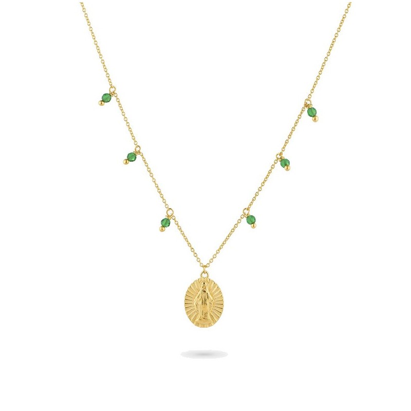 Collar Dorado Radiant Mujer RY000157 | Joyería Parejo
