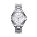 Men's Sandoz Sport Watch 81529-05 - Steel, White Dial, 42mm, Quartz