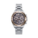 Reloj Hombre Sandoz Sport 81531-17 - Acero, Esfera Gris, Cronógrafo, 42mm