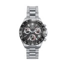 Reloj Hombre Sandoz Sport 81531-57 - Acero, Esfera Negra, Cronógrafo, 42mm
