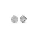 Pendientes Mujer Guess Eternelle JUBE02255JWRHT-U - Plateados, G de Pedrería