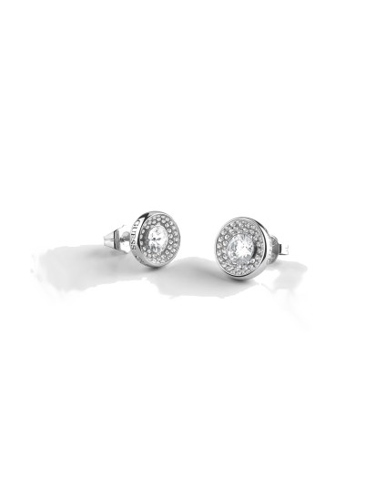 Guess Unique Solitaire Earrings for Women JUBE03396JWRHT-U | Parejo