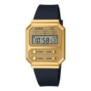 Reloj Casio Unisex A100WEFG-9AEF - Vintage Monocromático, Resistente 3 ATM