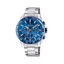 Reloj Festina Hombre F20560/3 Timeless Cronograph – Acero, Azul, Elegancia