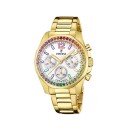 Reloj Festina Mujer F20609/2 Boyfriend - Acero, Blanco, 10 ATM