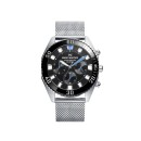 Reloj Mark Maddox Mission HM0129-97 - Acero, Esfera Negra, Multifunción, 42mm