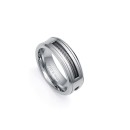 Anillo Viceroy Fashion Magnum 14065A02200 Hombre - Acero Elegante