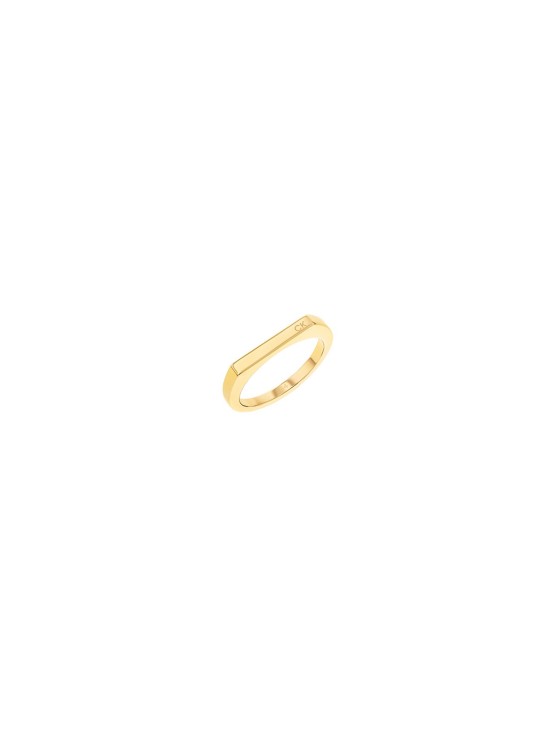 Anel Calvin Klein Faceted 35000188D | Joyeria Parejo