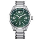 Citizen Men's Watch AW1830-88X - Eco Drive, Calendar, Steel, Green