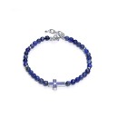 Viceroy Fashion Boy Bracelet 14112P01013 – Steel, Blue Stone, Cross