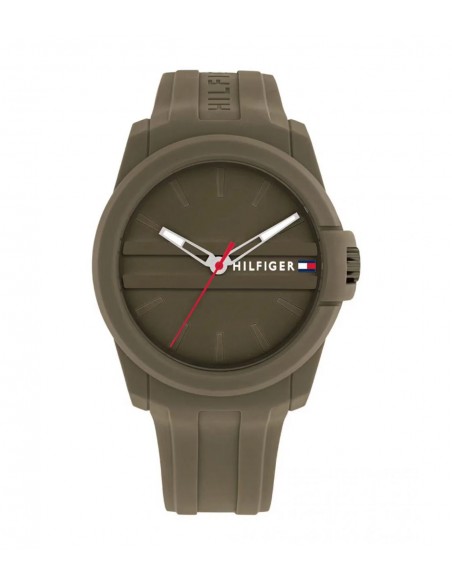 Reloj Tommy Hilfiger Austin 1710599 - Hombre, 3 Agujas, Acero Verde 44mm