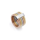 Anillo Viceroy Mujer 75305A01612 - Acero Multicolor, Chic, Talla 16