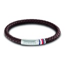 Pulsera Tommy Hilfiger Hombre 2790402 - Cuero Marrón Trenzado