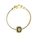 Pulsera Guess Hombre JUMB04010JWYGBKS - Acero Dorado, Lion King