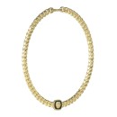 Collar Guess Hombre JUMN04000JWYGBKT-U - Acero Dorado, Lion King