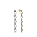 Pendientes Viceroy Jewels Mujer 15120E100-39 - Plata Baño Oro, Circonitas