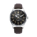 Men's Watch Mark Maddox Mission HC0128-14 - Steel, Brown Leather Strap