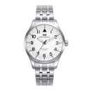 Reloj Hombre Mark Maddox Mission HM0148-04 - Acero, Esfera Blanco