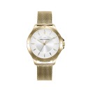 Reloj Mujer Mark Maddox Marais MM1017-07 - Acero IP Dorado, Esfera Blanca