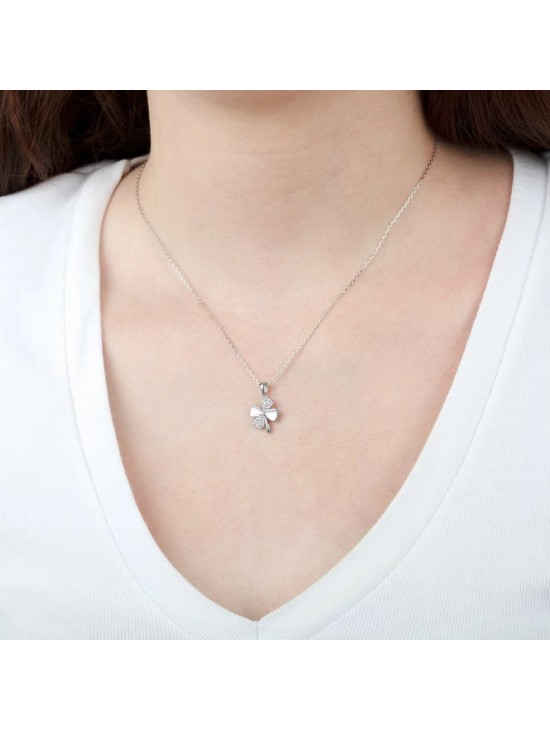 Collar Lotus Silver LP3108-1/1 | Joyería Parejo
