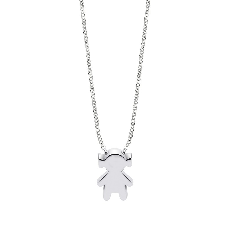 Collar Lotus Silver Mujer LP3755-1/1 | Joyería Parejo