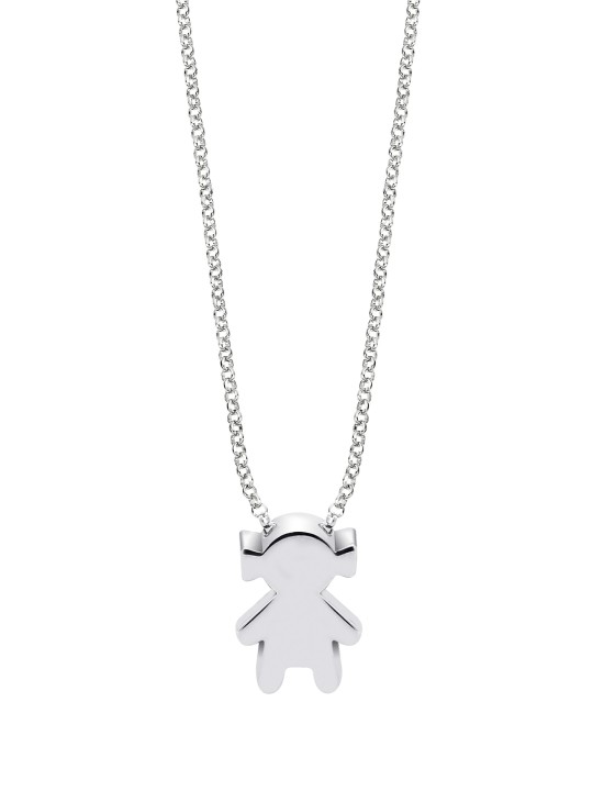 Collar Lotus Silver Mujer LP3755-1/1 | Joyería Parejo Collar Lotus Silver Mujer LP3755-1/1 | Joyería Parejo
