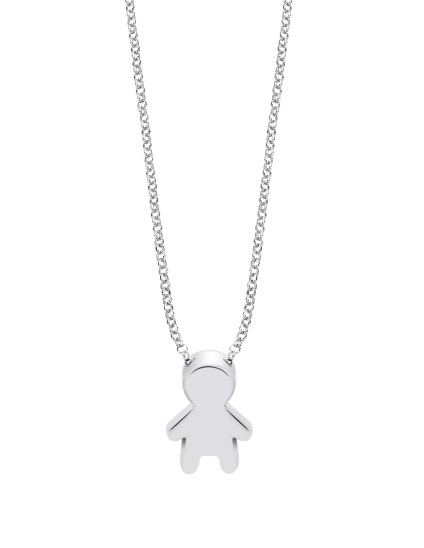 Collar Lotus Silver Mujer LP3756-1/1 | Joyería Parejo