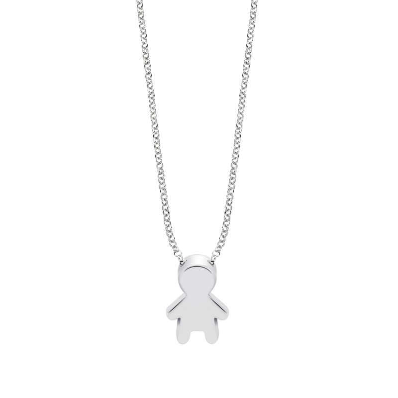 Collar Lotus Silver Mujer LP3756-1/1 | Joyería Parejo