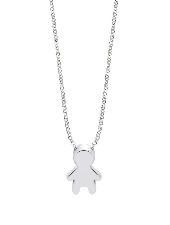 Collar Lotus Silver Mujer LP3756-1/1 | Joyería Parejo