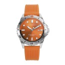 Reloj Viceroy Hombre 401367-97 - Naranja, 3 Agujas, Correa Silicona, Acero