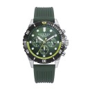 Reloj Cronógrafo Viceroy Hombre 401369-67 - Verde, Correa Silicona, Acero