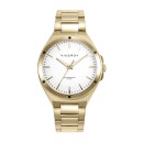 Reloj Viceroy 41141-07 Hombre - Acero Dorado, Esfera Blanca, 5 ATM