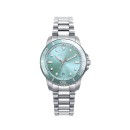 Reloj Viceroy Mujer 42444-67 - Brazalete Acero, Esfera Verde, Cuarzo Analógico