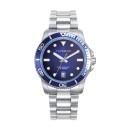 Reloj Viceroy Hombre 42451-37 - Brazalete Acero, Esfera Negra/Azul, Cuarzo