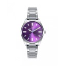 Reloj Mark Maddox Marais MM1014-96 Mujer – Acero, Morado, 36mm, 3 Agujas