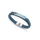 Pulsera Viceroy Fashion 14146P09013 Hombre – Acero, Azul, 21.5 cm