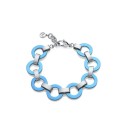 Pulsera Viceroy Fashion 14177P09013 Mujer – Acero, Azul, 17.5+2 cm