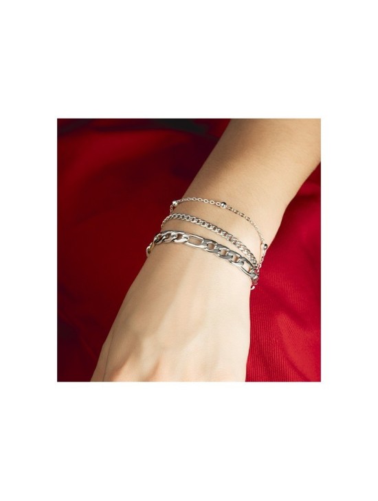 Pulsera Lotus Style LS2339-2/1 - Cadena Triple